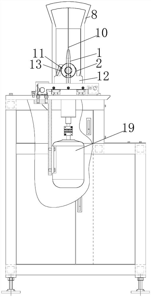 Rotor aluminum strip detection device and rotor aluminum strip detection method