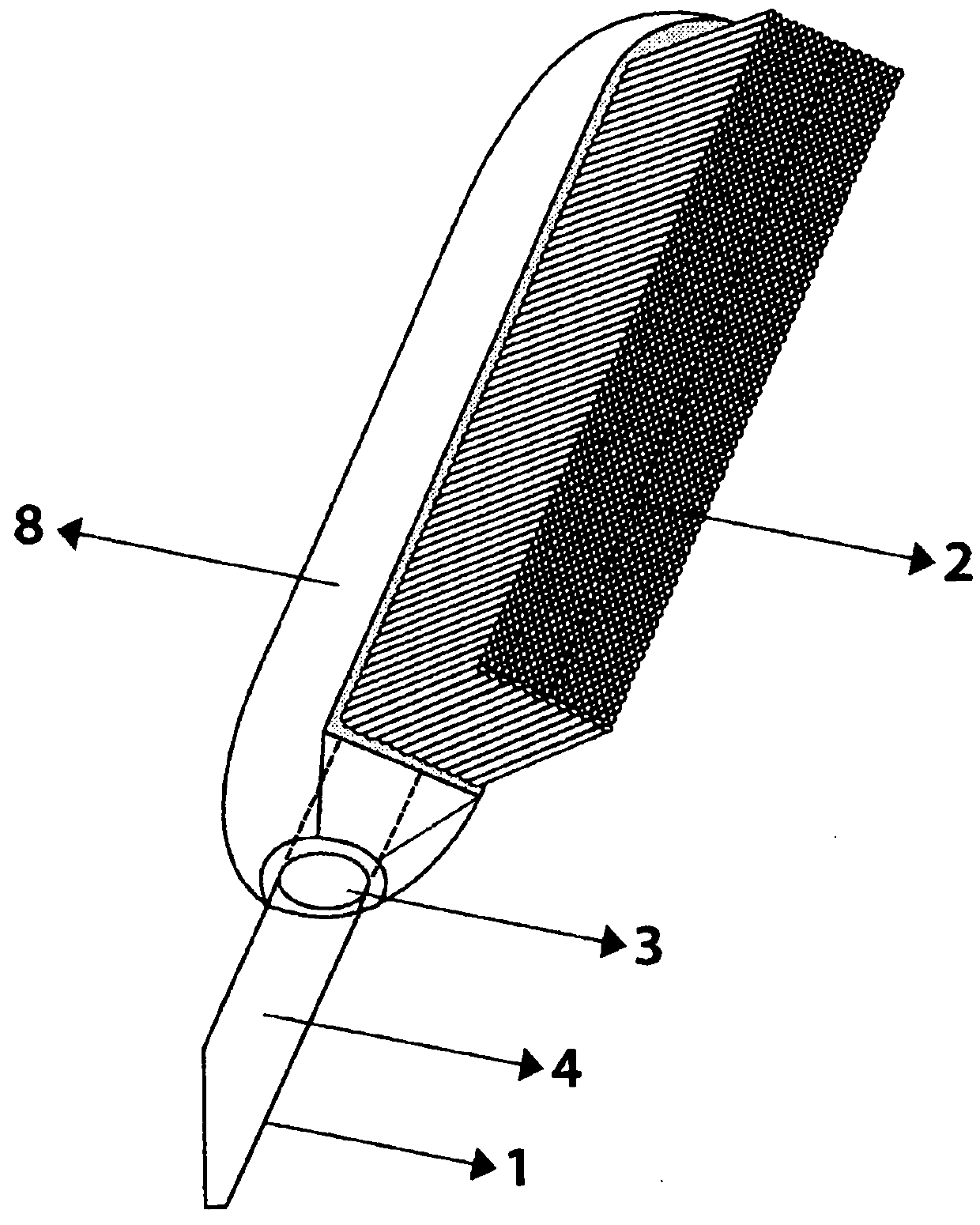 Silicone snow brush