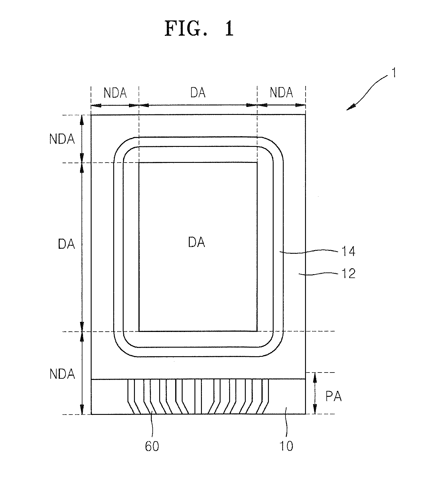 Organic light-emitting display apparatus that prevents a thick organic insulating layer from lifting