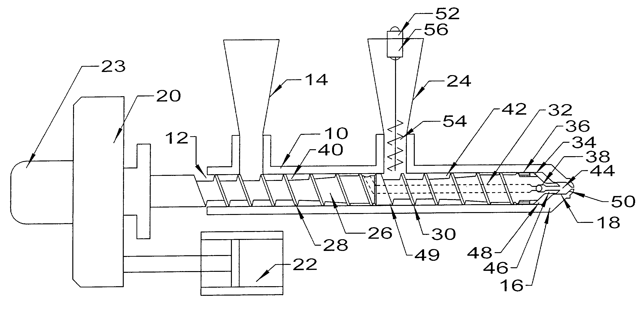 Apparatus for injection molding multilayered articles