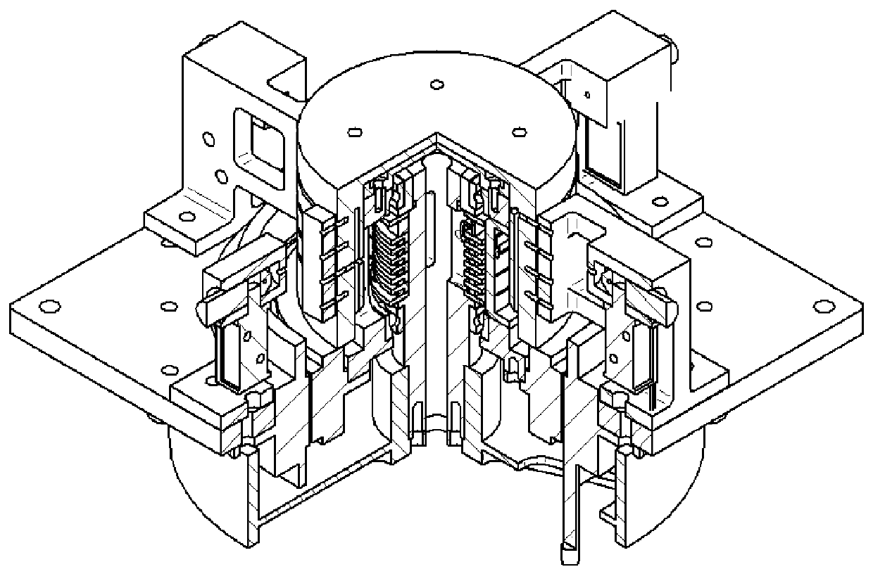 A centrifugal wire unfolding mechanism