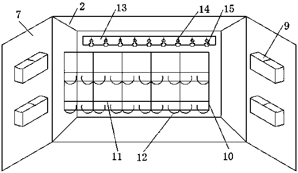 Adjustable rotary storage device