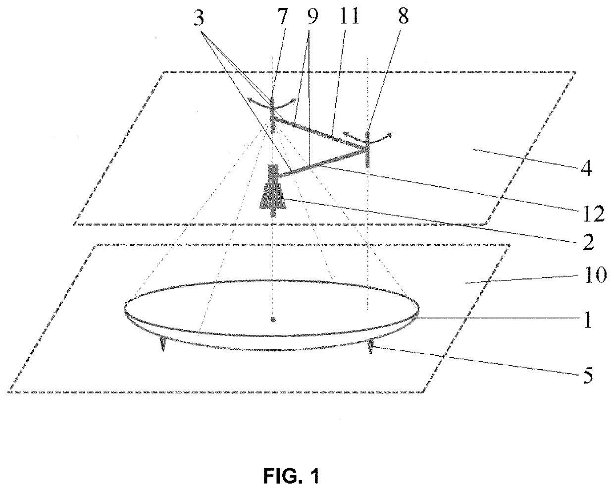 Antenna for receiving data from low earth orbit satellites