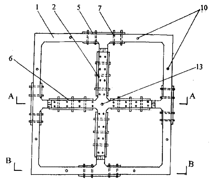 Caisson structure and fast construction method of opencaisson