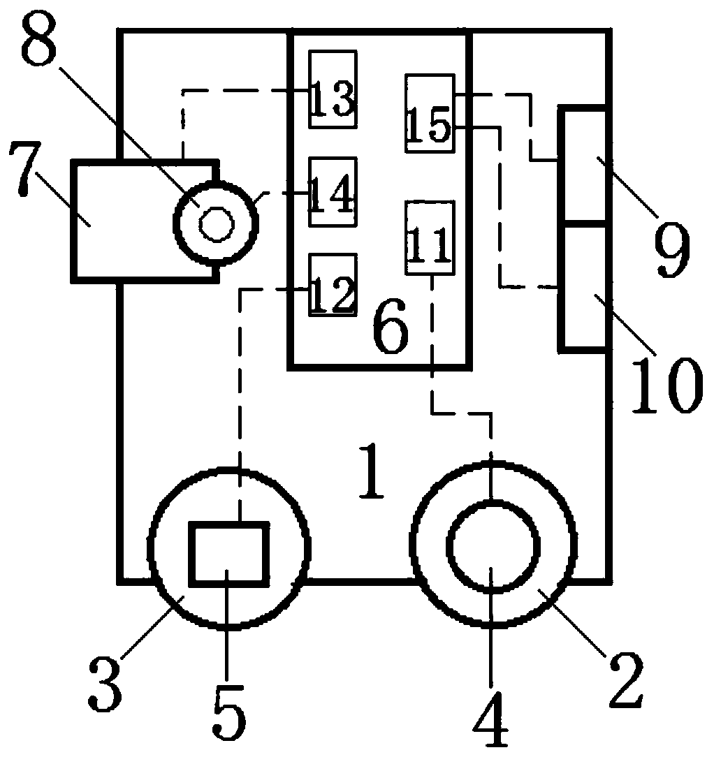 Illumination control structure system of walking robot