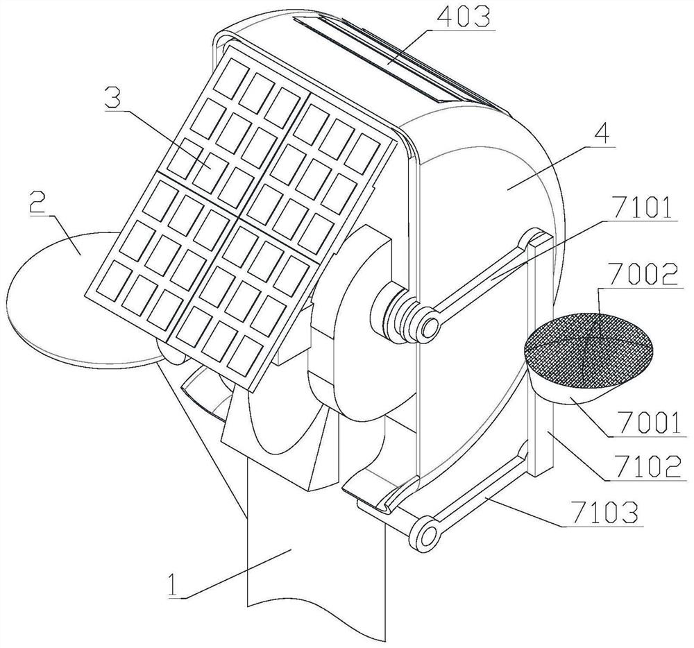 Automatic rainproof solar street lamp