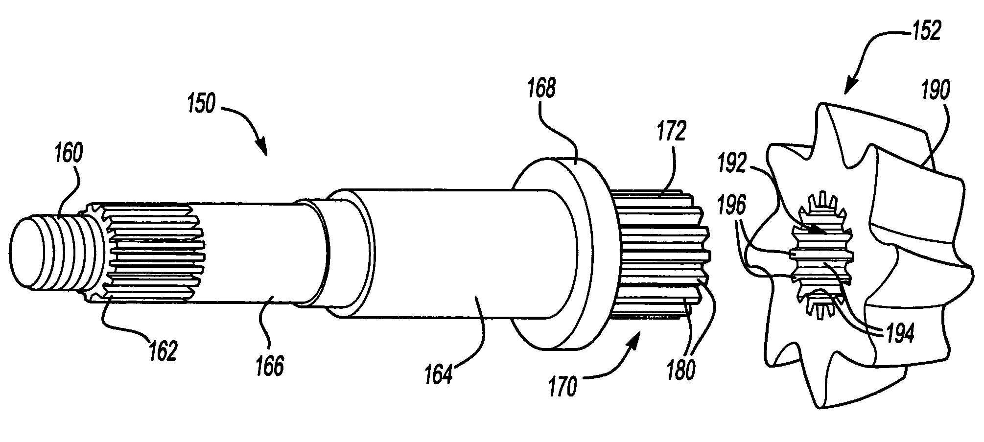 Method of manufacturing an automotive differential having an input pinion