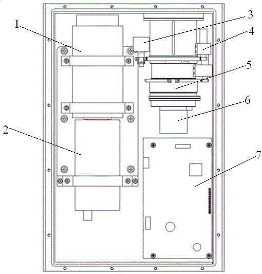 Multi-band monitor with automatic synchronization and working method of multi-band monitor