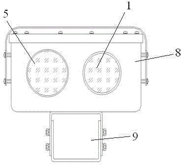 Multi-band monitor with automatic synchronization and working method of multi-band monitor