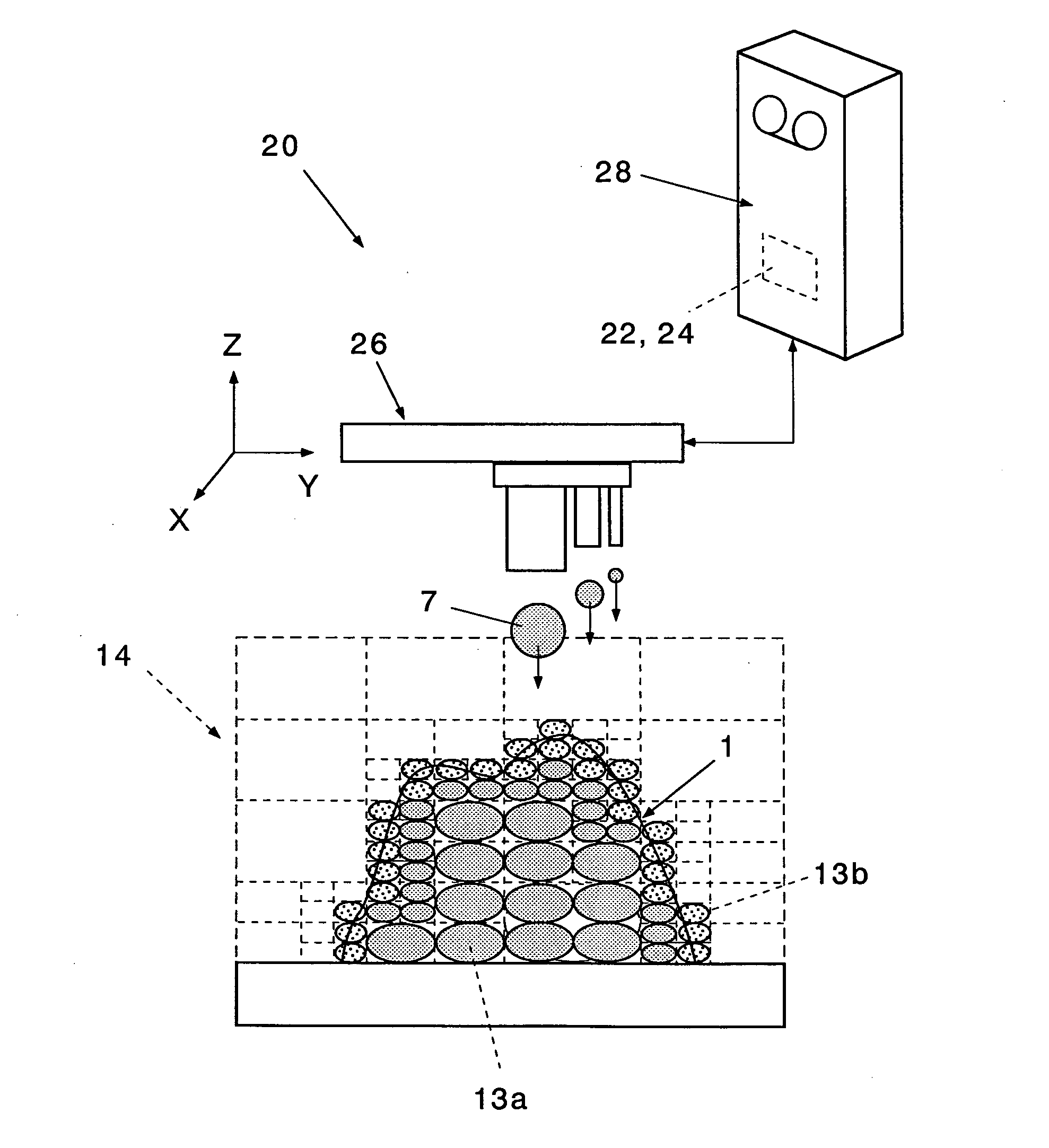Rapid prototyping method and device using v-cad data