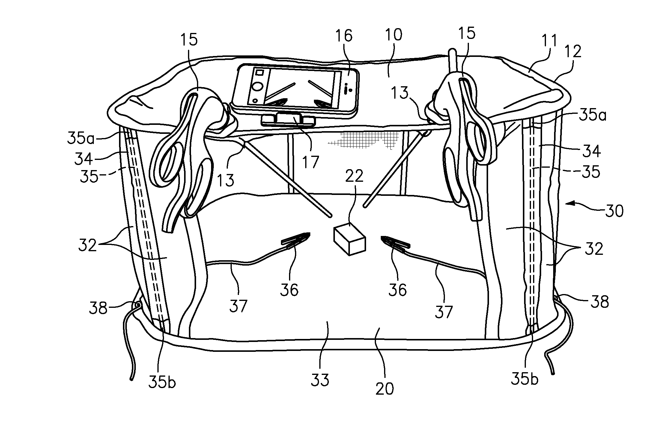 Collapsible Surgical Training Apparatus and Method for Laparoscopic Procedures