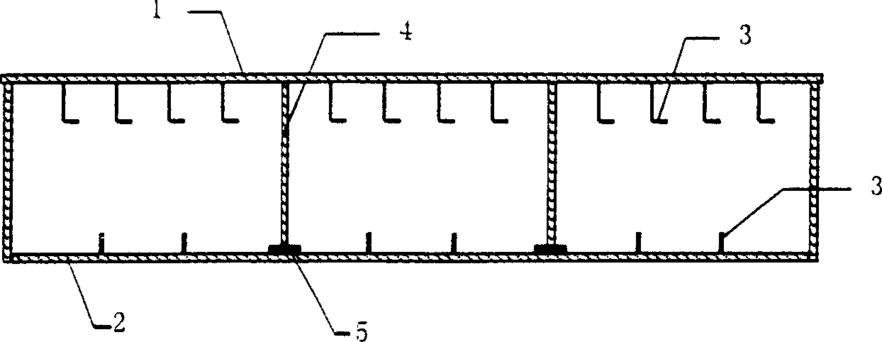 Reinforcnig device for ship hatch cover