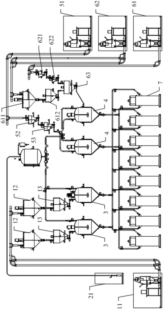 A lithium battery automatic feeding system