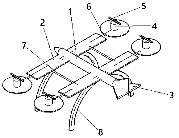 An aircraft with rotatable electric motors