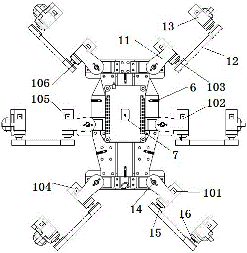 Hexapod bionic robot