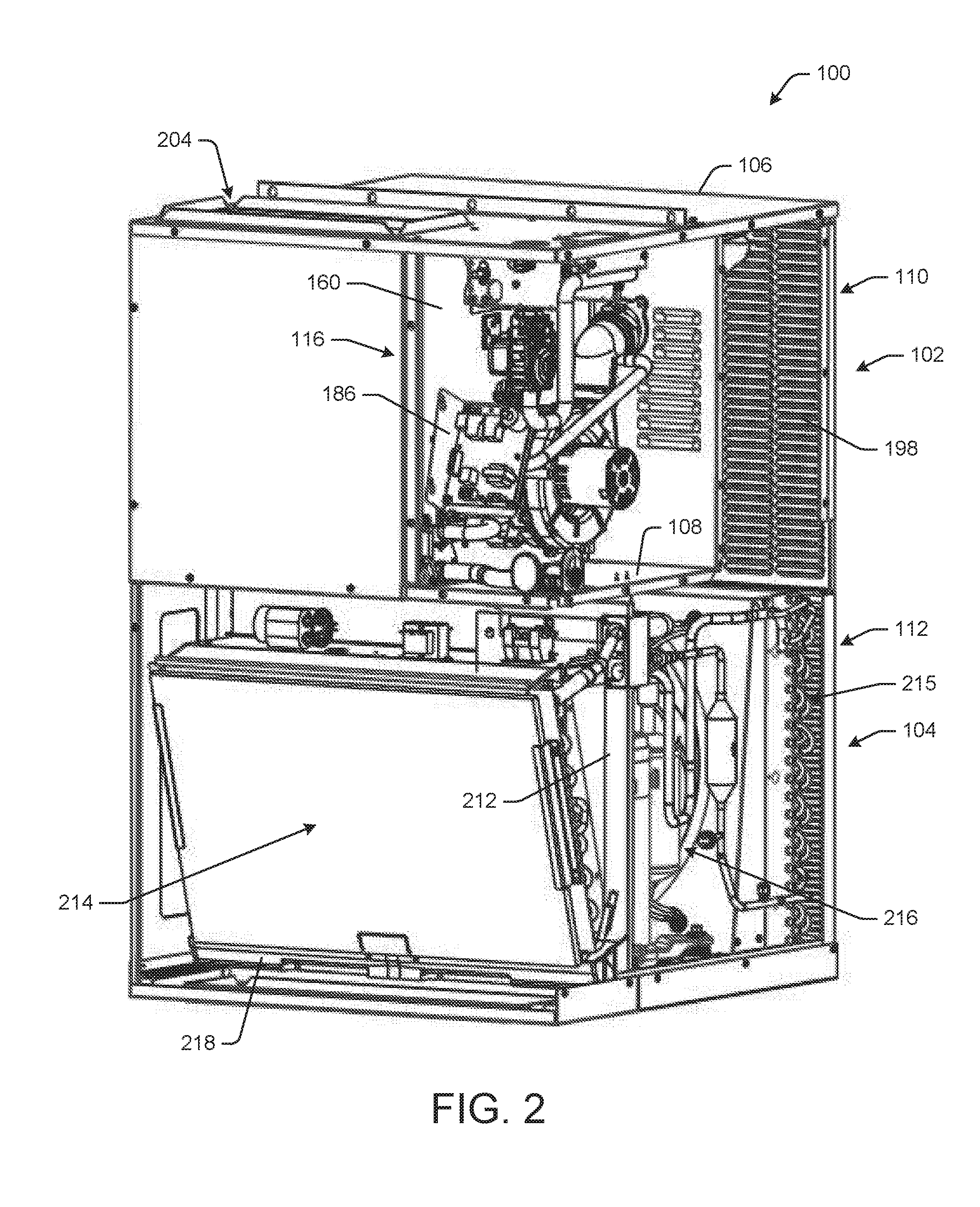 Systems and methods for a heating and cooling unit and components thereof