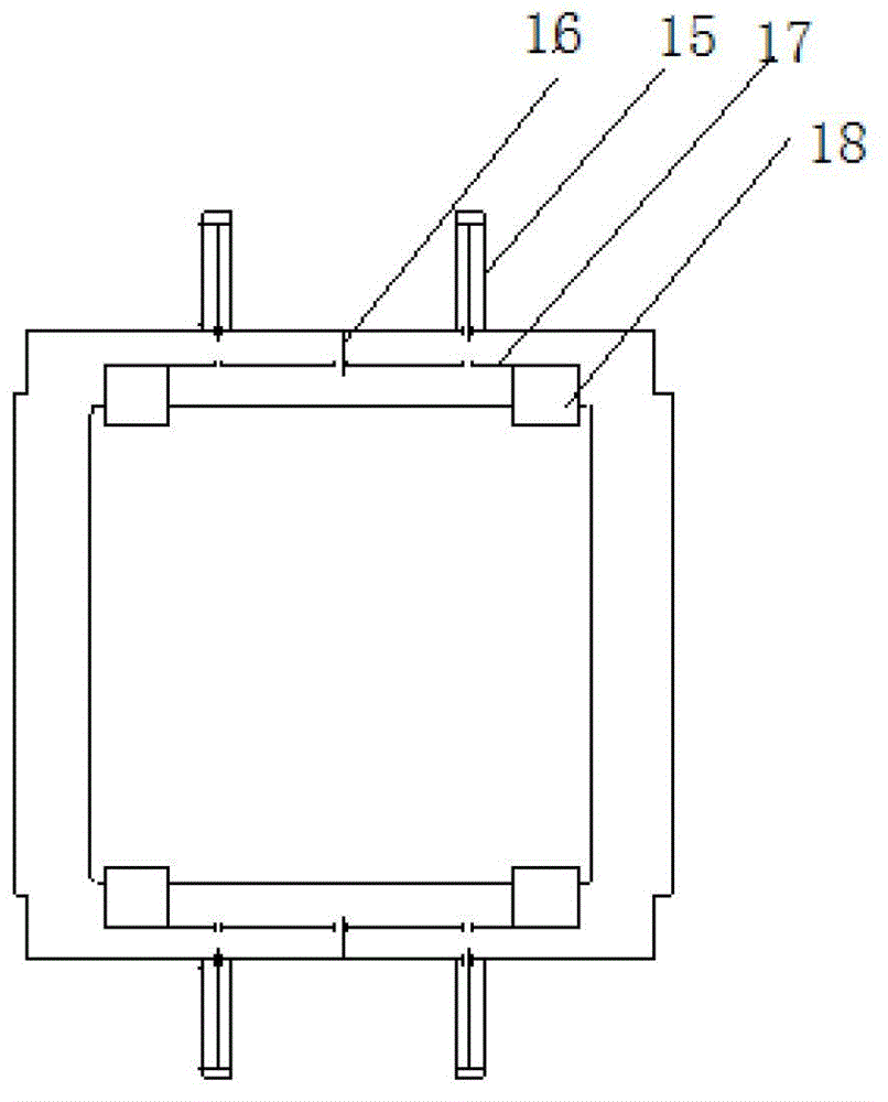 Fully sealed airflow splitting and automatic feeding integrated device