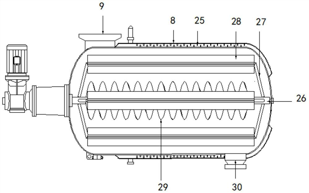 Feeding disinfection and sterilization device for improving feed production