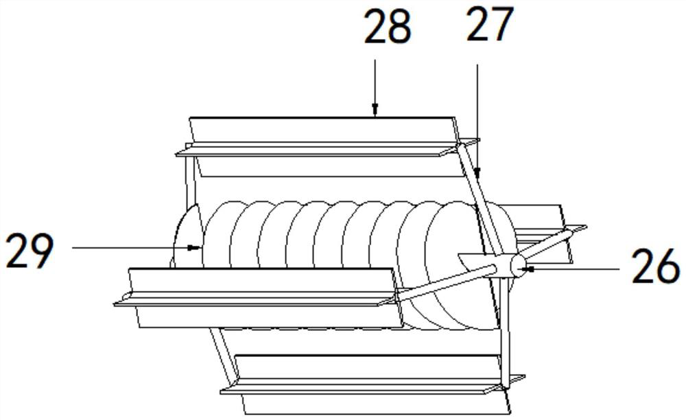 Feeding disinfection and sterilization device for improving feed production