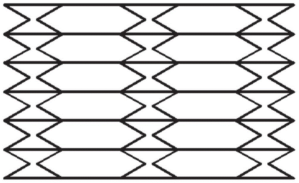 A large deformation flexible cellular structure composite material and its preparation method