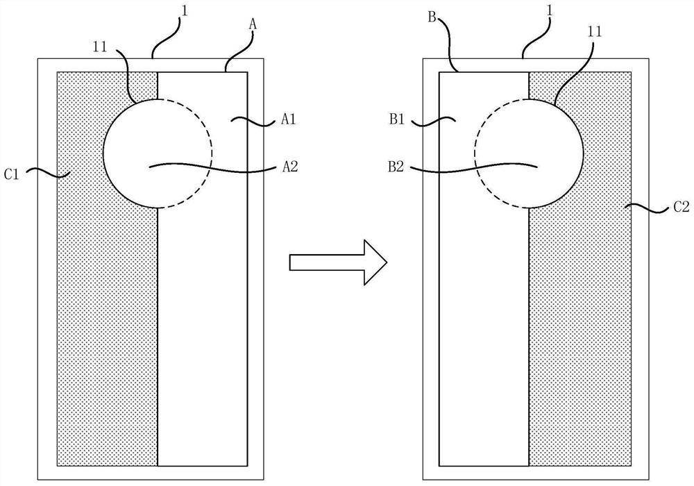 Mask device, evaporation method and display panel