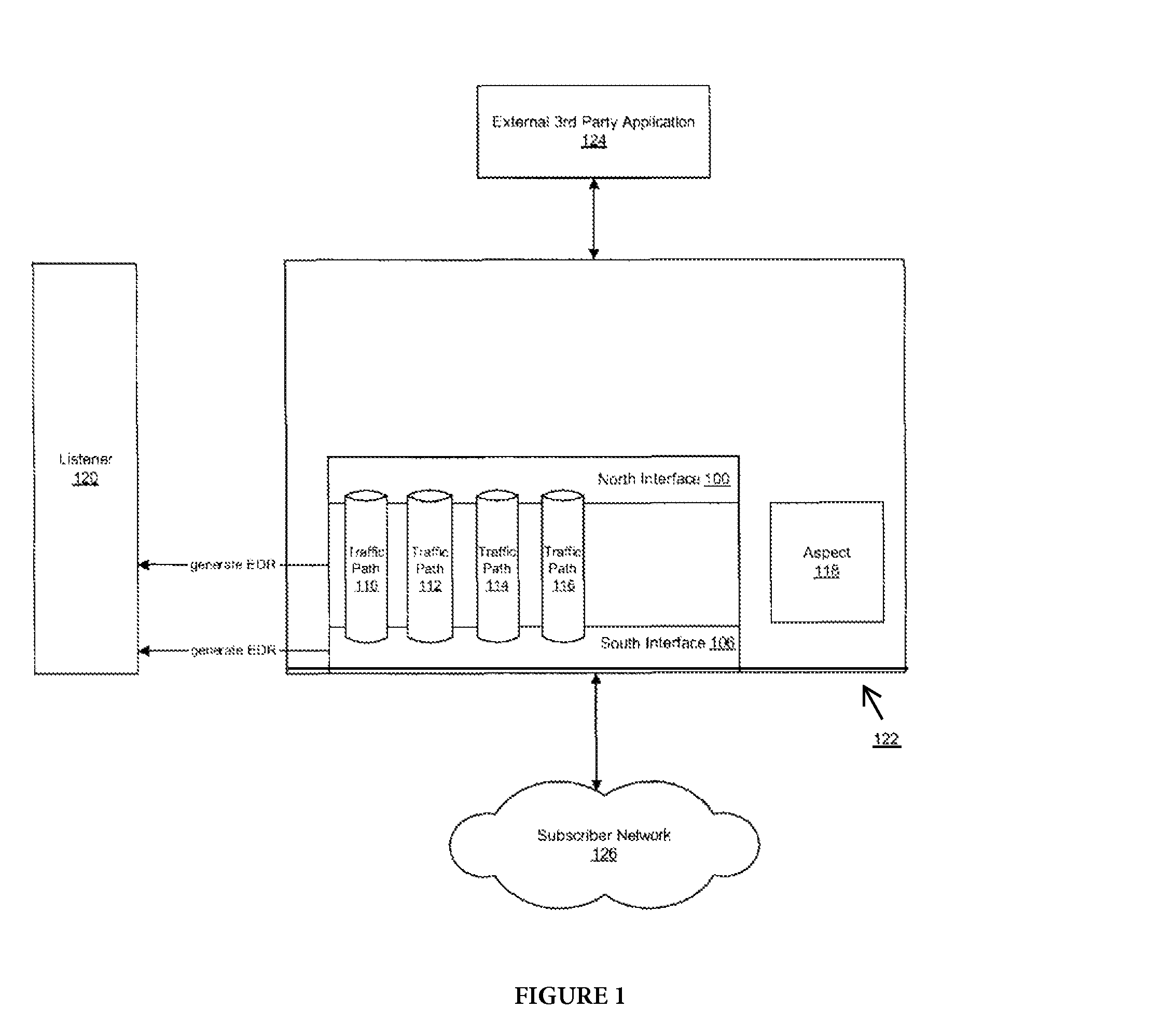 System and method for using aspects to generate event data records