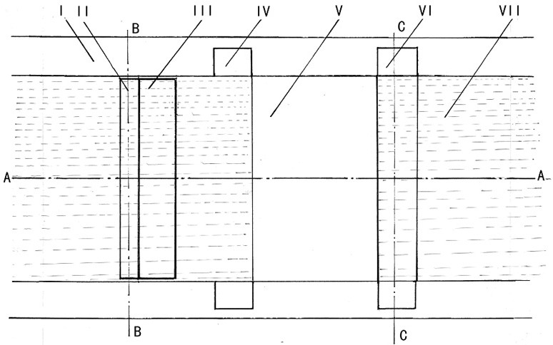 A kind of sand regulating and dredging method for river control