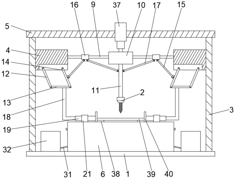 Surface drilling equipment for household appliance shell production and machining