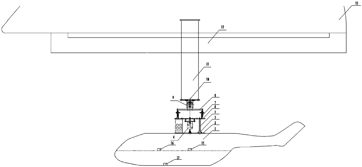 A model test method for ditching of rotorcraft