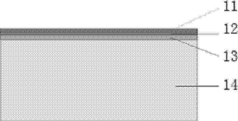 A planar semiconductor thermoelectric chip and its preparation method