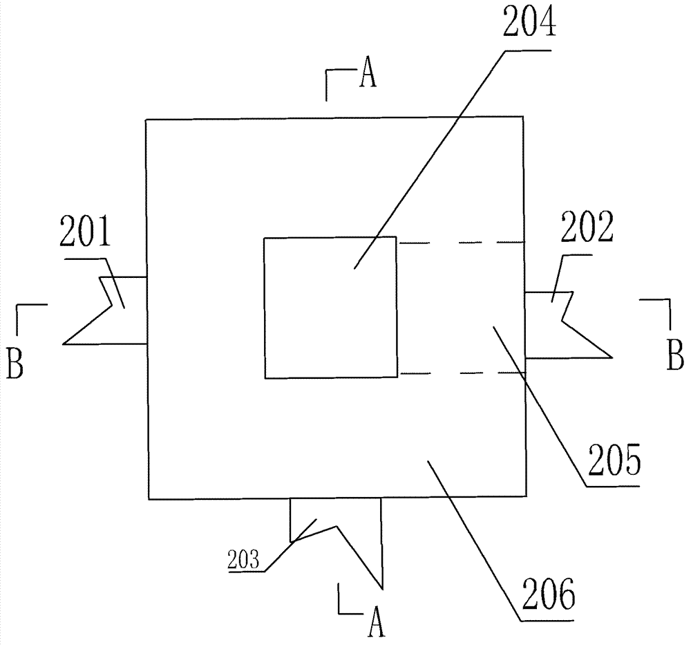 Sewage source processing system and processing method
