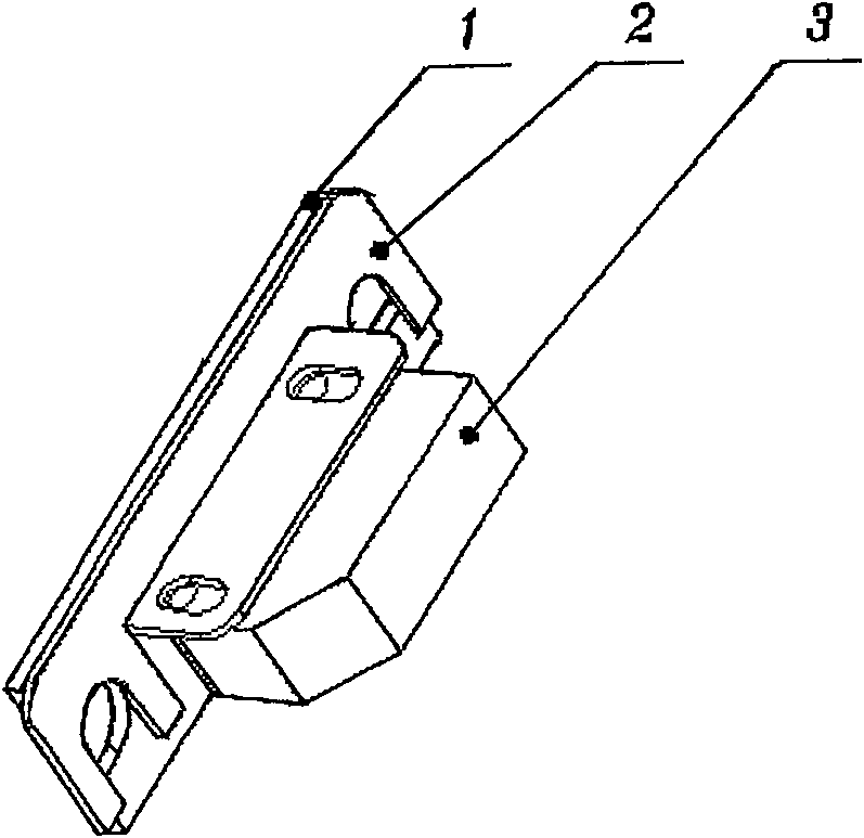 Method for assembling sensor for controlling door leaf in ticket checking system