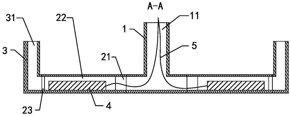 An electric soil heavy metal removal device