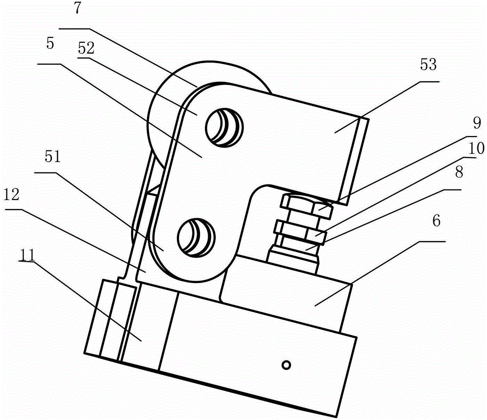 Guide device for slide beam of hydraulic machine