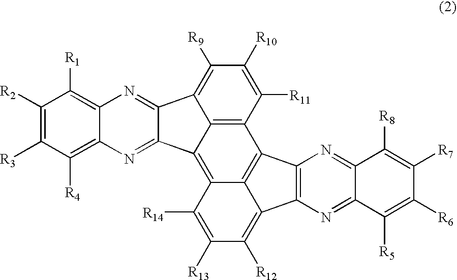 Azaaromatic compounds having azafluoranthene skeletons and organic electroluminescent devices made by using the same