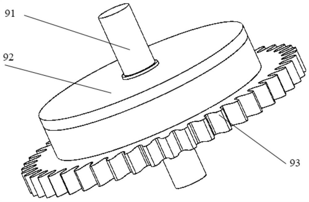 Small wind driven generator with stable transmission structure