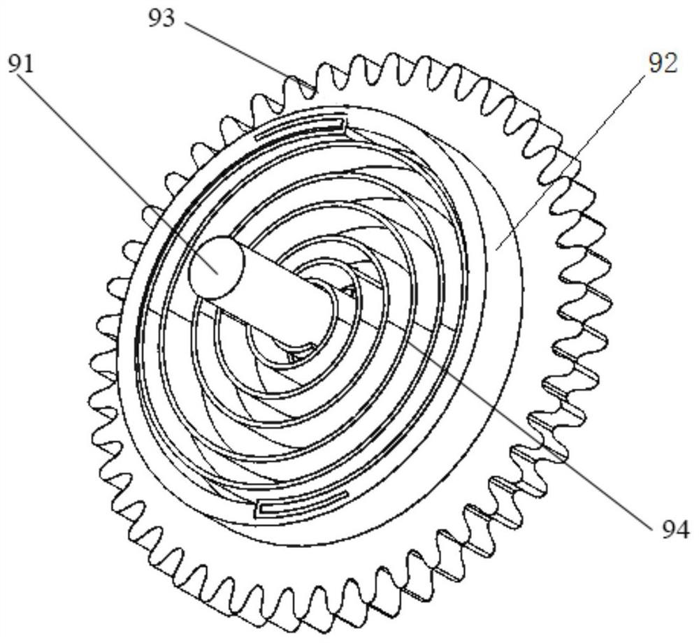 Small wind driven generator with stable transmission structure