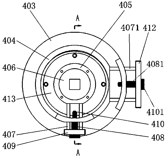 Ultrasonic excitation device loaded with high temperature environment as well as working method thereof