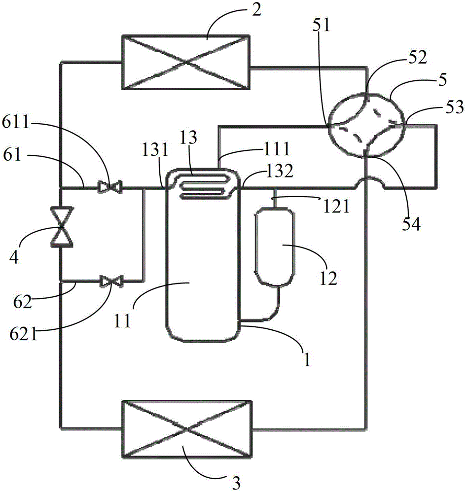 Compressor exhaust system and exhaust method thereof