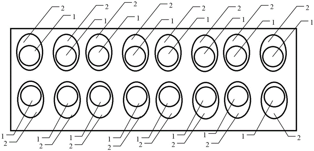 PCB package library structure and packaging method