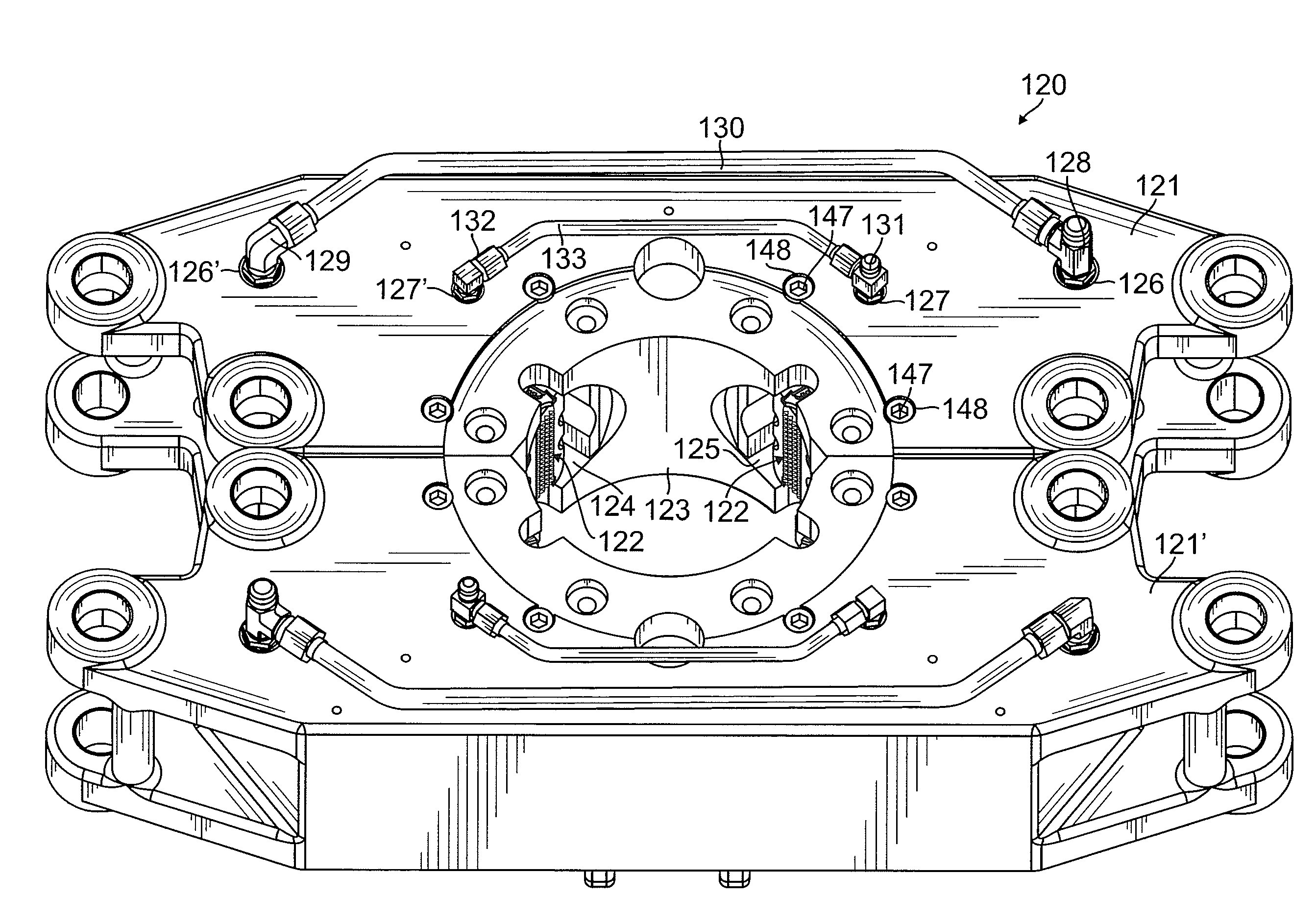 Self-aligning pipe gripping assembly and method of making and using the same