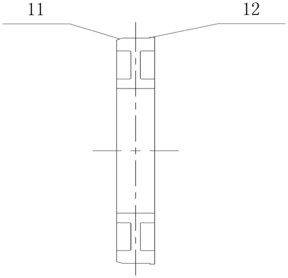 Composite structural idler and preparation method of corresponding synergistically modified friction material