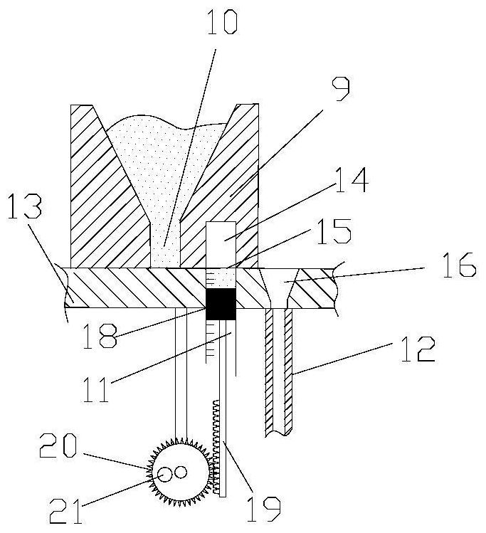 Graphene coating aluminum foil coating device