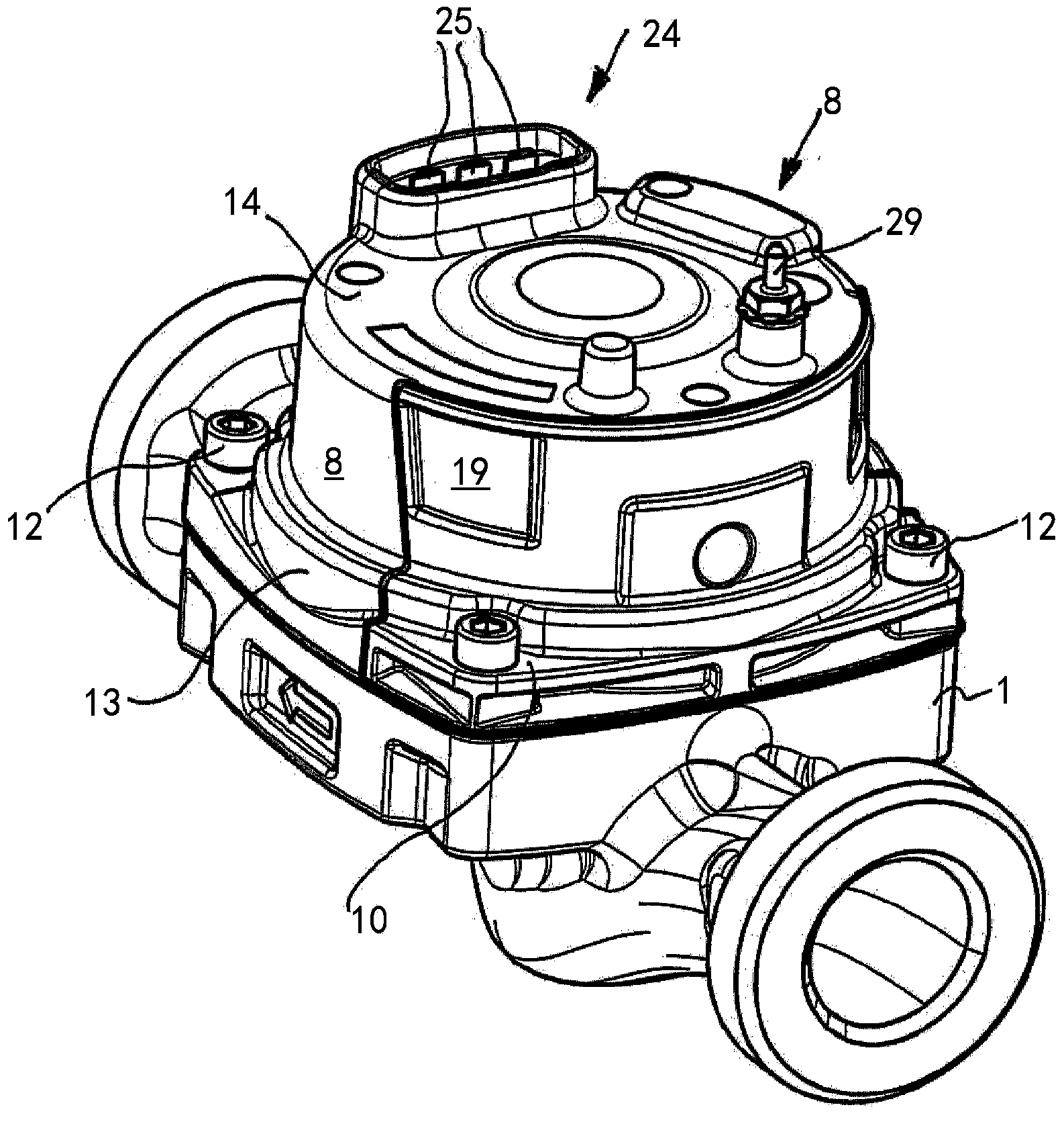 Heating circulation pump