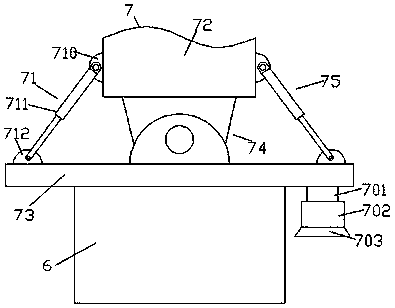 Efficient household garbage compression device