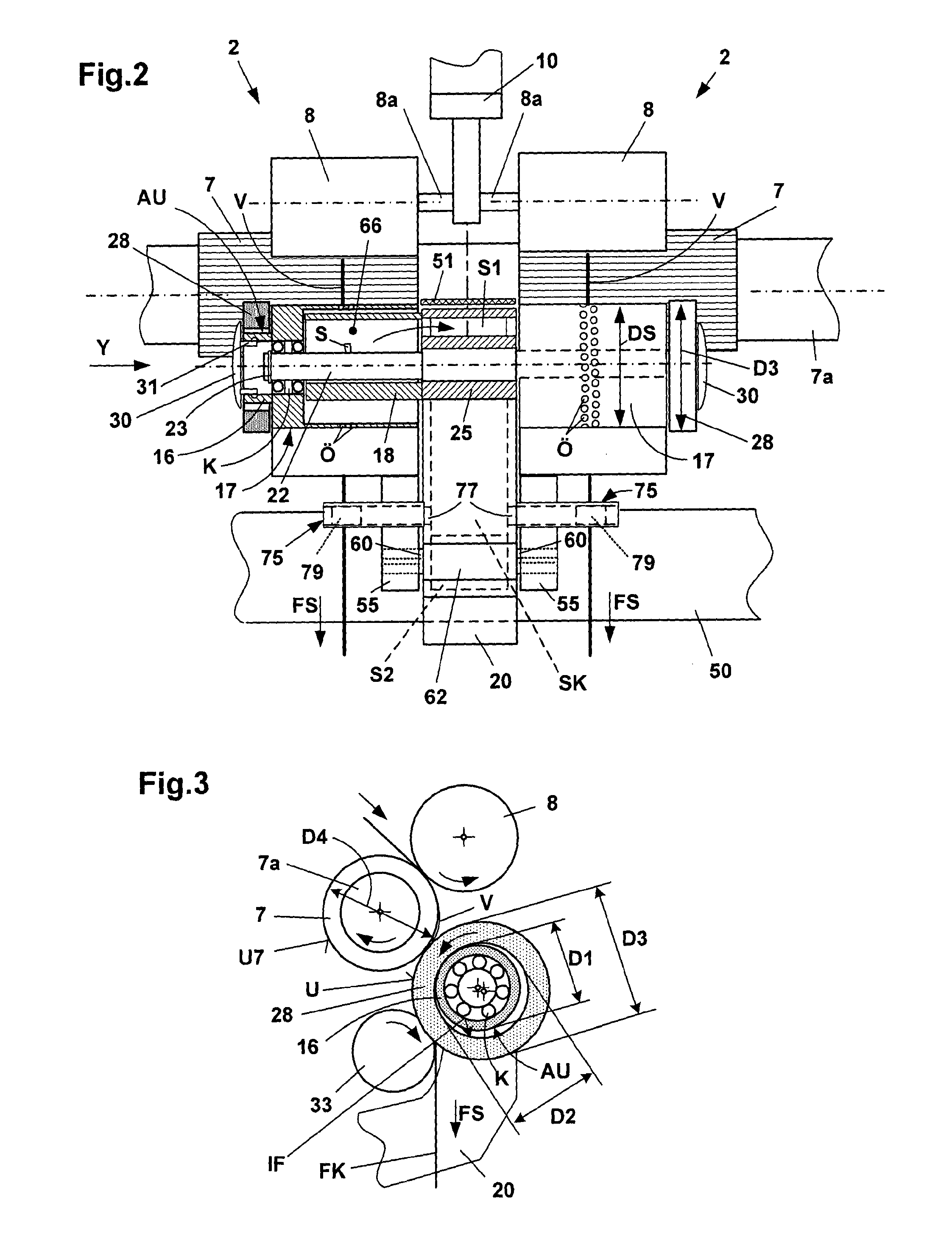 Spinning machine comprising a compaction device