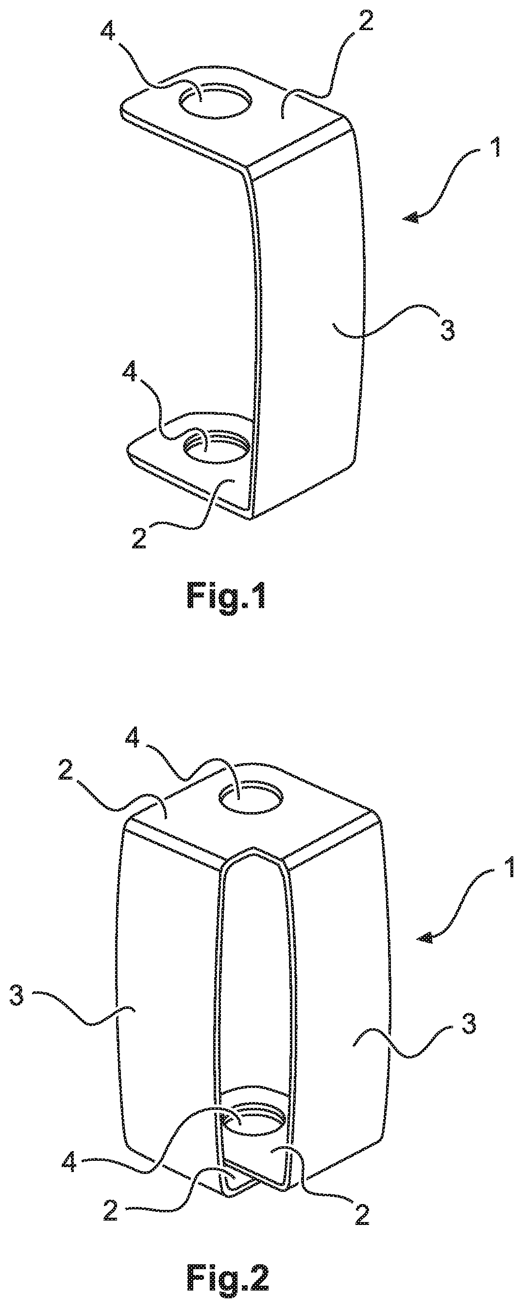 Mounting Frame Comprising a PE Contact