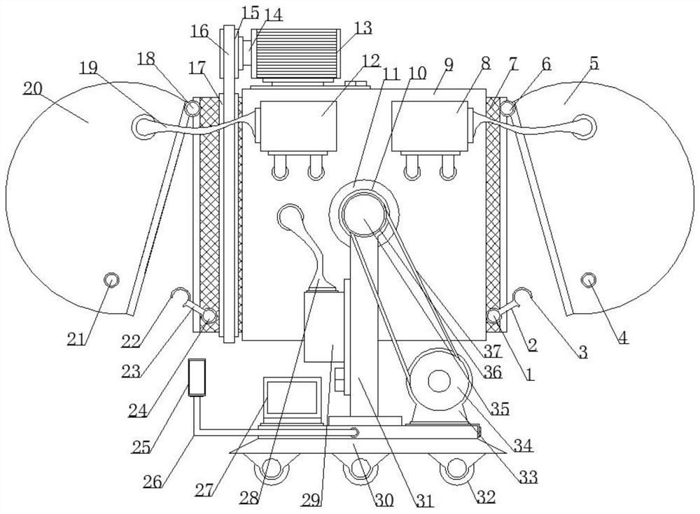 Hardware classifying and screening device