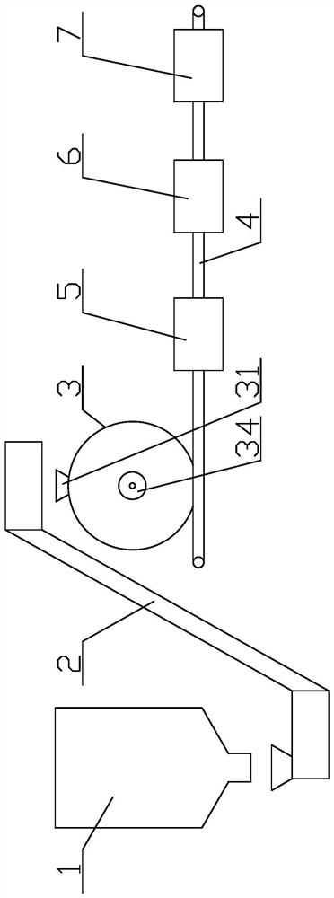 Preparation method and system of alum-free vermicelli