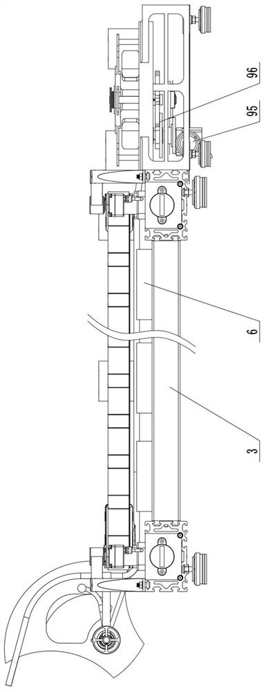 Diesel engine piston blank conveying equipment